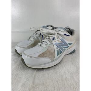 New Balance 847 V2 Women’s White–Teal Walking Shoes Size 9